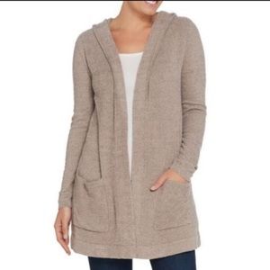 Barefoot Dreams CozyChic Lite Resort Cardigan Hoodie